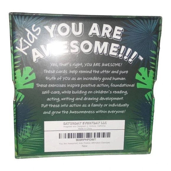 Kids You Are Awesome Affirmation Exercises Ages 5+ Writing Drawing And Acting - Picture 2 of 3
